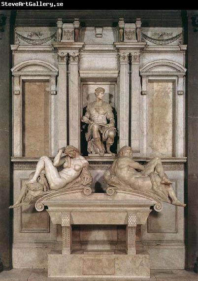 Michelangelo Buonarroti Tomb of Giuliano de' Medici